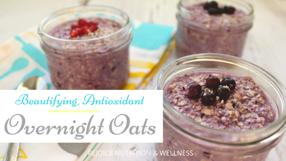 Overnight Oats Recipe with Superfoods - Real + Vibrant